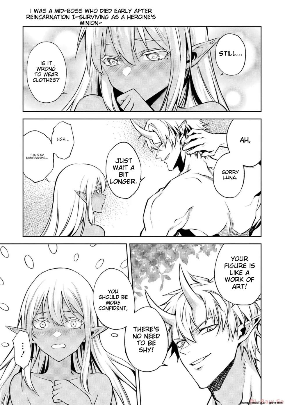 [Inashita Shinai, Seiji] Tensei Shitara Joban de Shinu Naka Boss Datta - Heroine Kenzokuka de Ikinokoru vol.2  [English] - Page 33