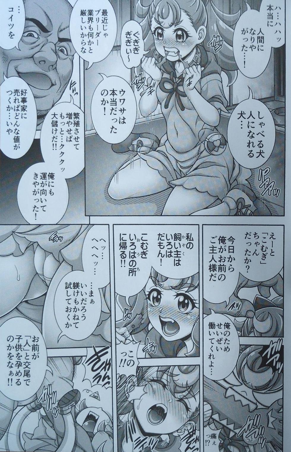 (C104) [K2 Tomo no Kai (Mizuki)] Mesuinu Harabara (Wonderful PreCure!) - Page 4