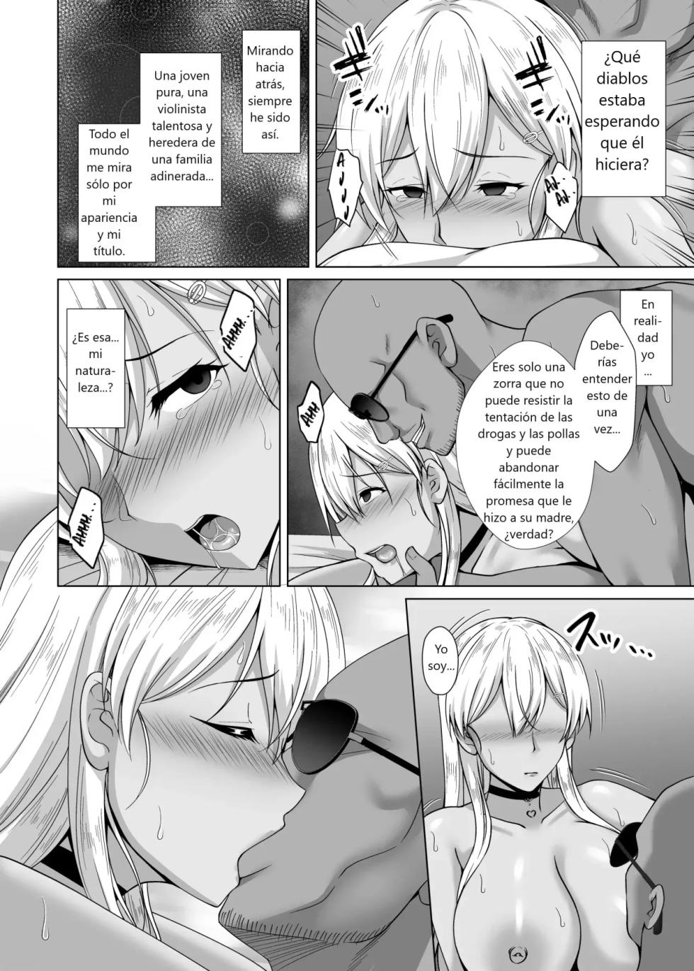 [Taishou Romanesque (Toono Suika)] Kanojo ga Kami o Someta Wake ~Kataomoi no Seiso Kurokami Ojou-sama ga Boku no Shiranai Tokoro de Otoko no Aji o Oboeru Hanashi~ | La Razón por la que se Pintó el Cabello ~La Historia de una Joven de Cabello Negro Puro que Está Enamorada de un Hombre sin que Yo lo Sepa~ [Spanish] [1A-ONE] [Digital] - Page 38