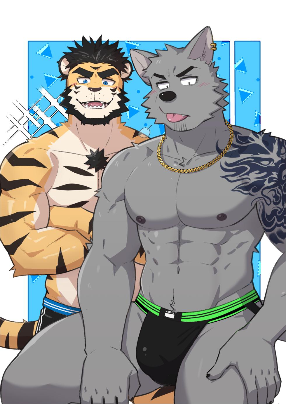 [Kumayaki (Luwei)] BIG PECS CIRISIS [English] (Uncensored) - Page 2