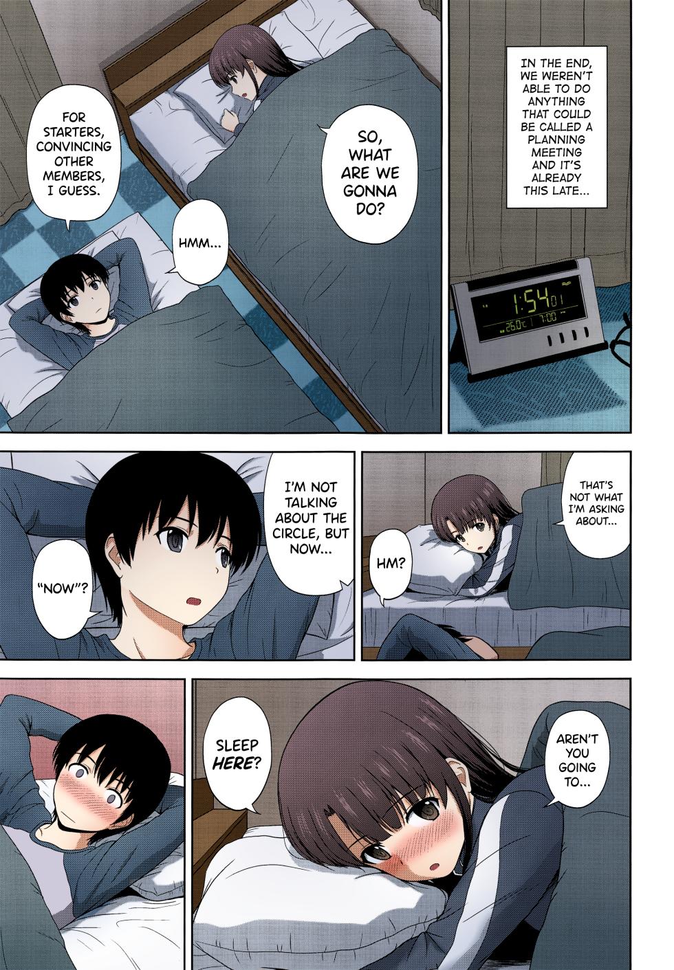 [G-SCAN CORP. (Satou Chagashi)] Kato Megumi no Rinri Shinsakai Append (Saenai Heroine no Sodatekata) [English] [biribiri] [Colorized] - Page 8