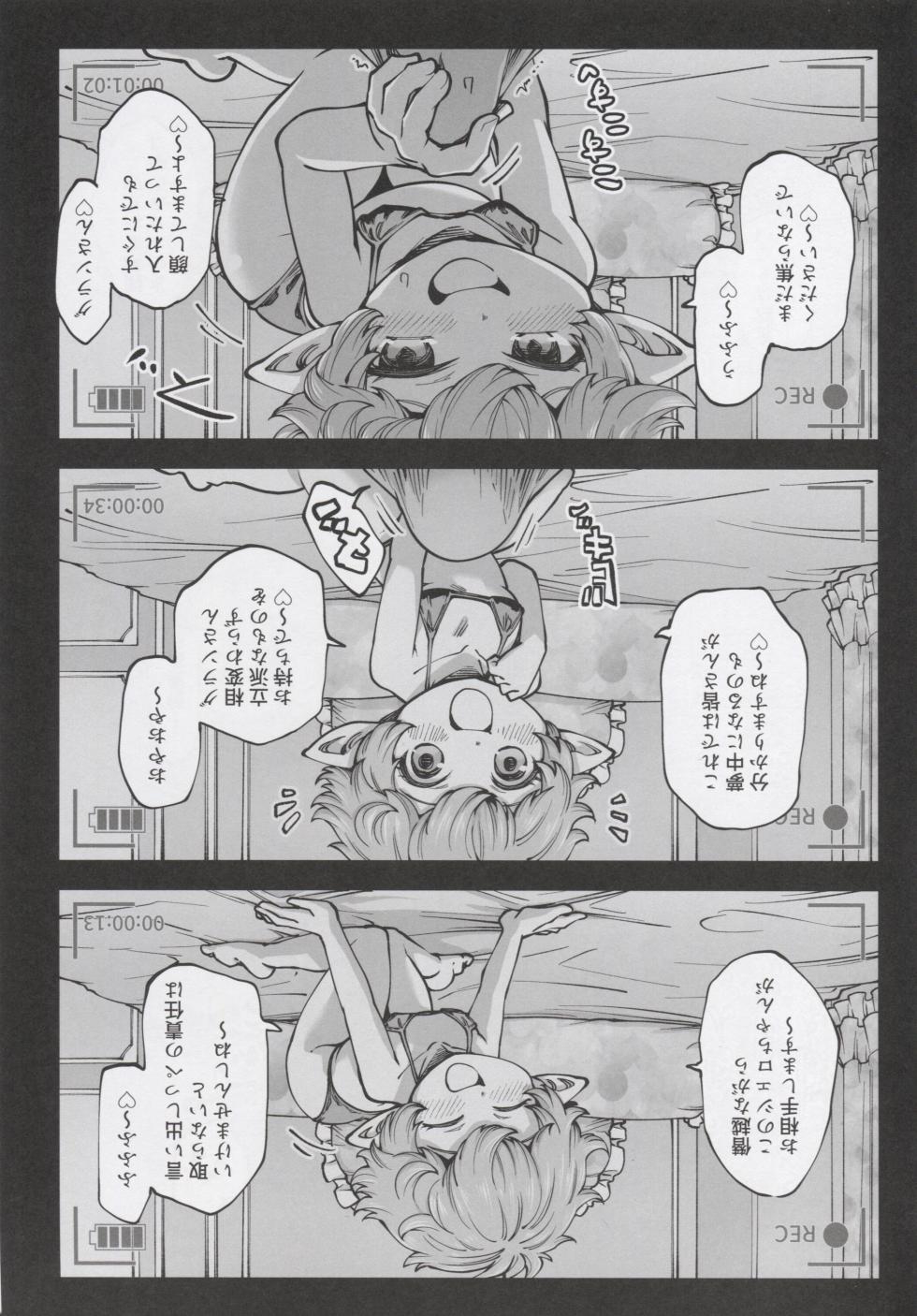 (C105) [Hiyakake Gohan (Oyabe Ryo)] Okane o Kasegu Tame ni Harvin Ecchi Video o Satsuei Shimasu! (Granblue Fantasy) - Page 33