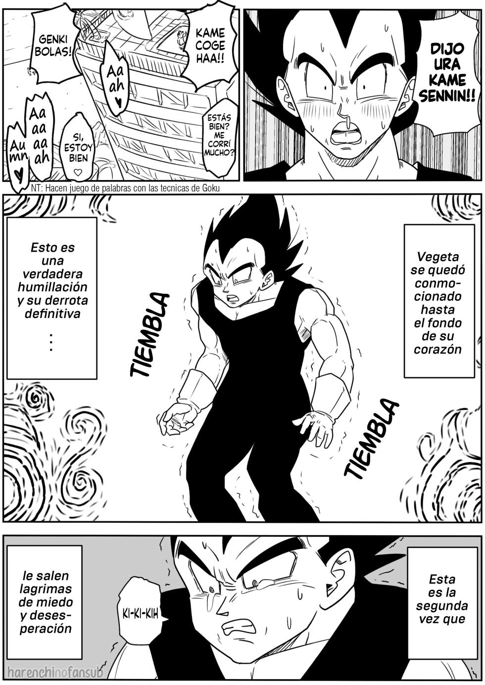 [Pink Mousse] Kinpatsu NTR~Kyokon Mesu Ochi | Rubia NTR~Perra cae ante un gran pene (Dragon Ball Z) [Spanish] [Harenchi no Fansub] - Page 11