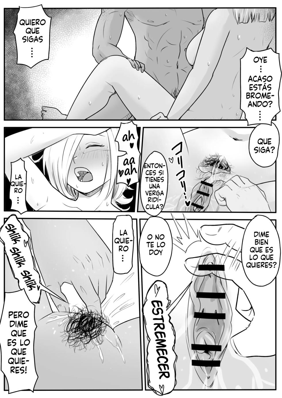 [Pink Mousse] Kinpatsu NTR~Kyokon Mesu Ochi | Rubia NTR~Perra cae ante un gran pene (Dragon Ball Z) [Spanish] [Harenchi no Fansub] - Page 22
