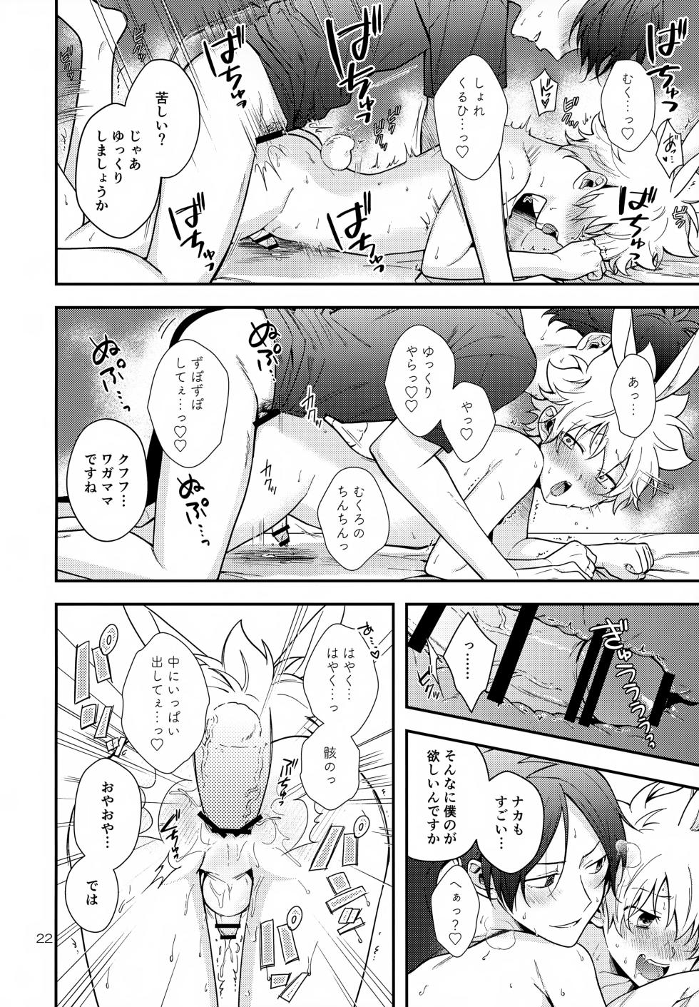 (Dozen Rose Fes.2024) [syaka-syaka-sya (syaka-syaka-riki)] Rabirabi Shoukougun (Katekyo Hitman REBORN!) - Page 22