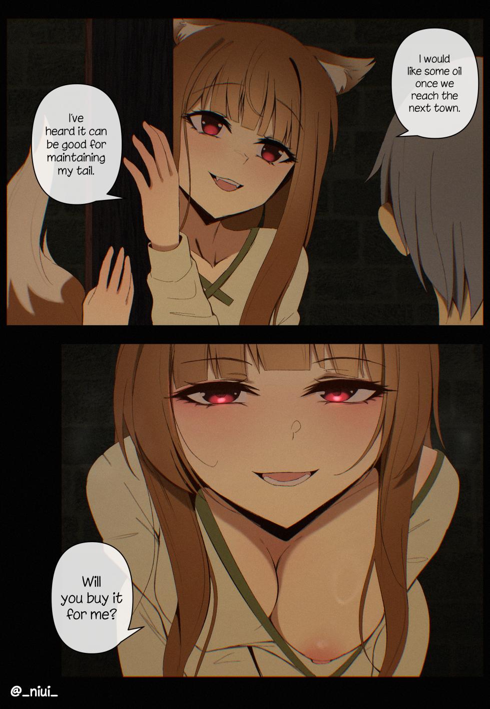 (Niui) Buy some Oil for me! (Spice and Wolf) (English) - Page 1