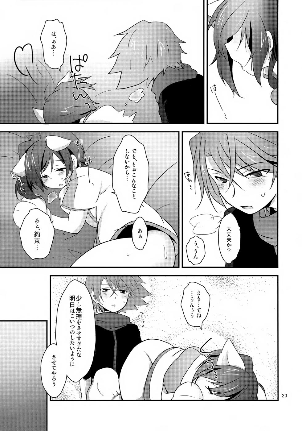 (COMIC CITY Osaka 100) [Kashitsuki (Momoko)] Cat ni Ride: Nyanko de Fight (Cardfight!! Vanguard) - Page 23