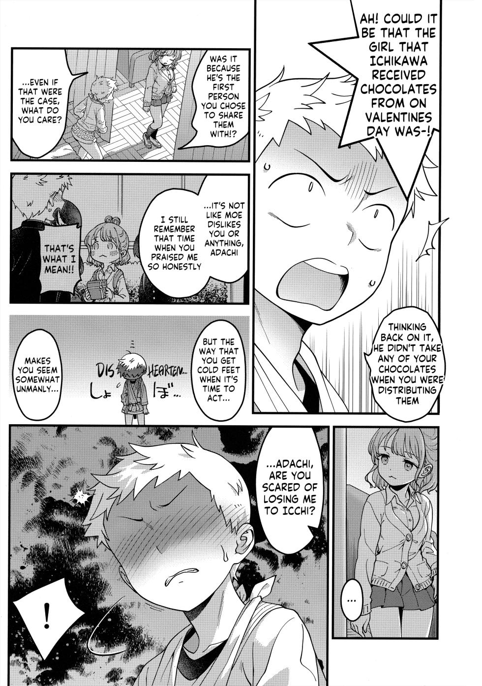(SC2024 Summer) [McNail Koubou (Cloth Tsugutoshi)] Adachi-kun to Sekine-an (Boku no Kokoro no Yabai Yatsu) [English] [Kappasa] - Page 18