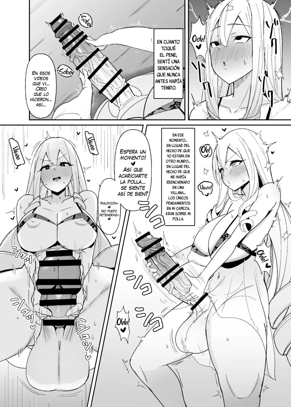 [COSCOteikoku (sella)] Otome Game no Akuyaku Reijou ni Tensei Shitara Ura Settei de Futanari deshita ~Ch. 1~ | Reencarné en un Juego Otome como una Futanari en una Ruta Secreta ~Cap. 1~ [Spanish] [Don Maxi] [Digital] - Page 5