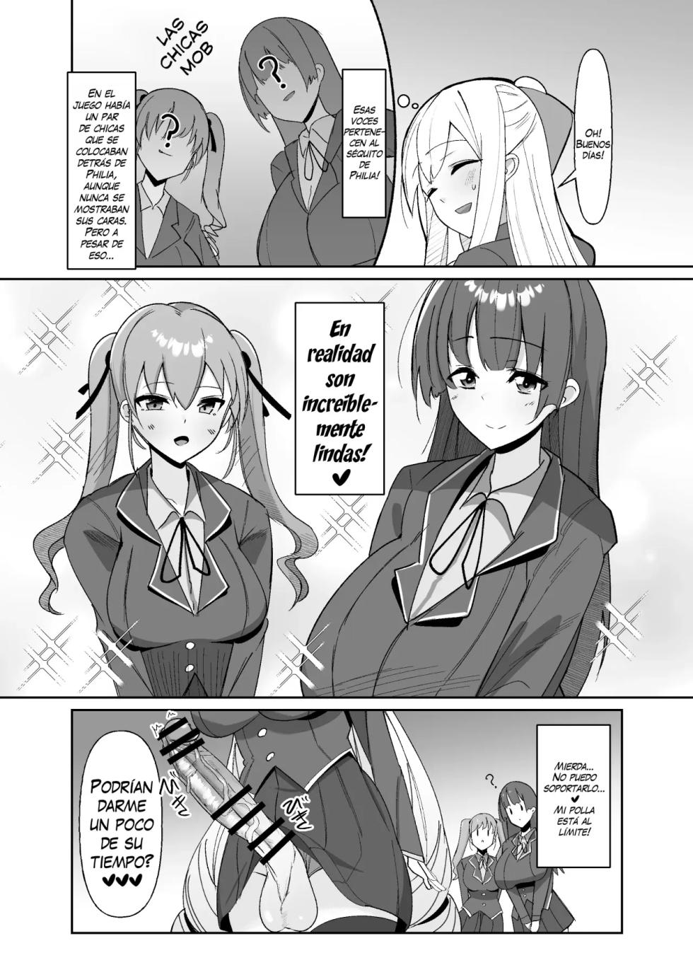 [COSCOteikoku (sella)] Otome Game no Akuyaku Reijou ni Tensei Shitara Ura Settei de Futanari deshita ~Ch. 1~ | Reencarné en un Juego Otome como una Futanari en una Ruta Secreta ~Cap. 1~ [Spanish] [Don Maxi] [Digital] - Page 12