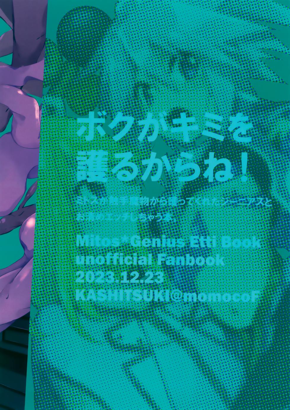 (JKet 3) [Kashitsuki (Momoko)] Boku ga Kimi o Mamorukara ne! (Tales of Symphonia) - Page 27