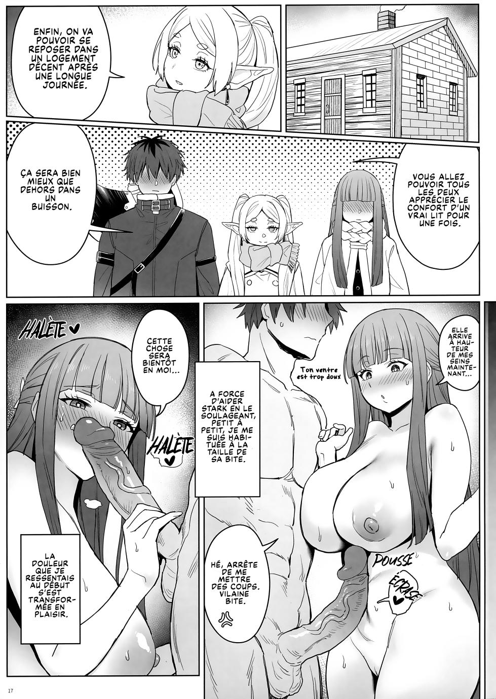 [COMEX (Zhen Lu)] Chinchin ga Ookiku Naru Mahou | La magie d'agrandissement du pénis (Sousou no Frieren) [French] [Decensored] [Les Poroïniens] - Page 18