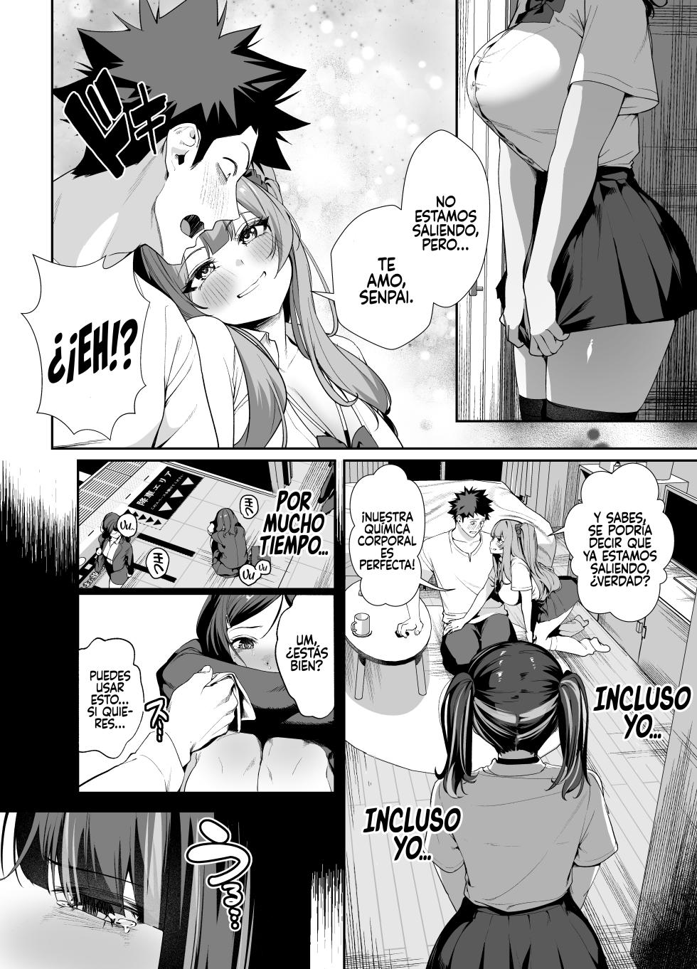 [Ebizoridan (Shien)] Senpai, Kyou Tomatte mo Ii yo ne? 2 [Spanish] [Rakuen Translations] [Digital] - Page 19
