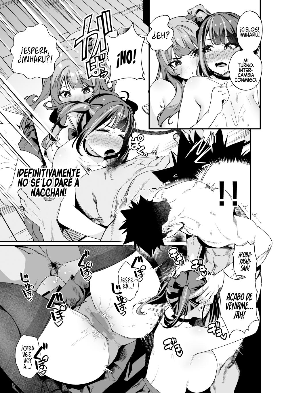 [Ebizoridan (Shien)] Senpai, Kyou Tomatte mo Ii yo ne? 2 [Spanish] [Rakuen Translations] [Digital] - Page 37