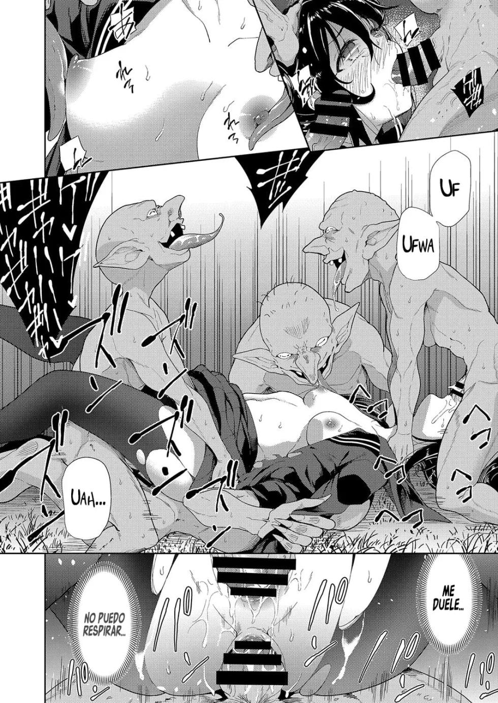 [Tetsuna] Isekai Teni! Goblin ni Haramibukuro to Shite Okasareru Hibi 1-2 | Siendo Violada por Duendes en un Mundo Diferente Cap. 1-2 [Spanish] [RobertoTH] - Page 20
