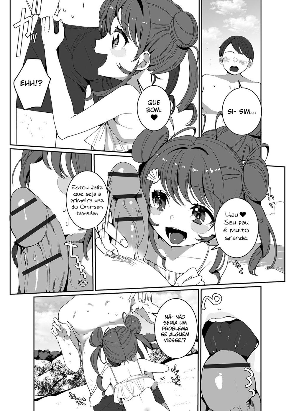 [Ouchi Kaeru] Hitonatsu no Koi ja Owaranai! (Gekkan Web Otoko no Ko-llection! S Vol. 52) [Portuguese-BR] [Yukka] [Digital] - Page 6