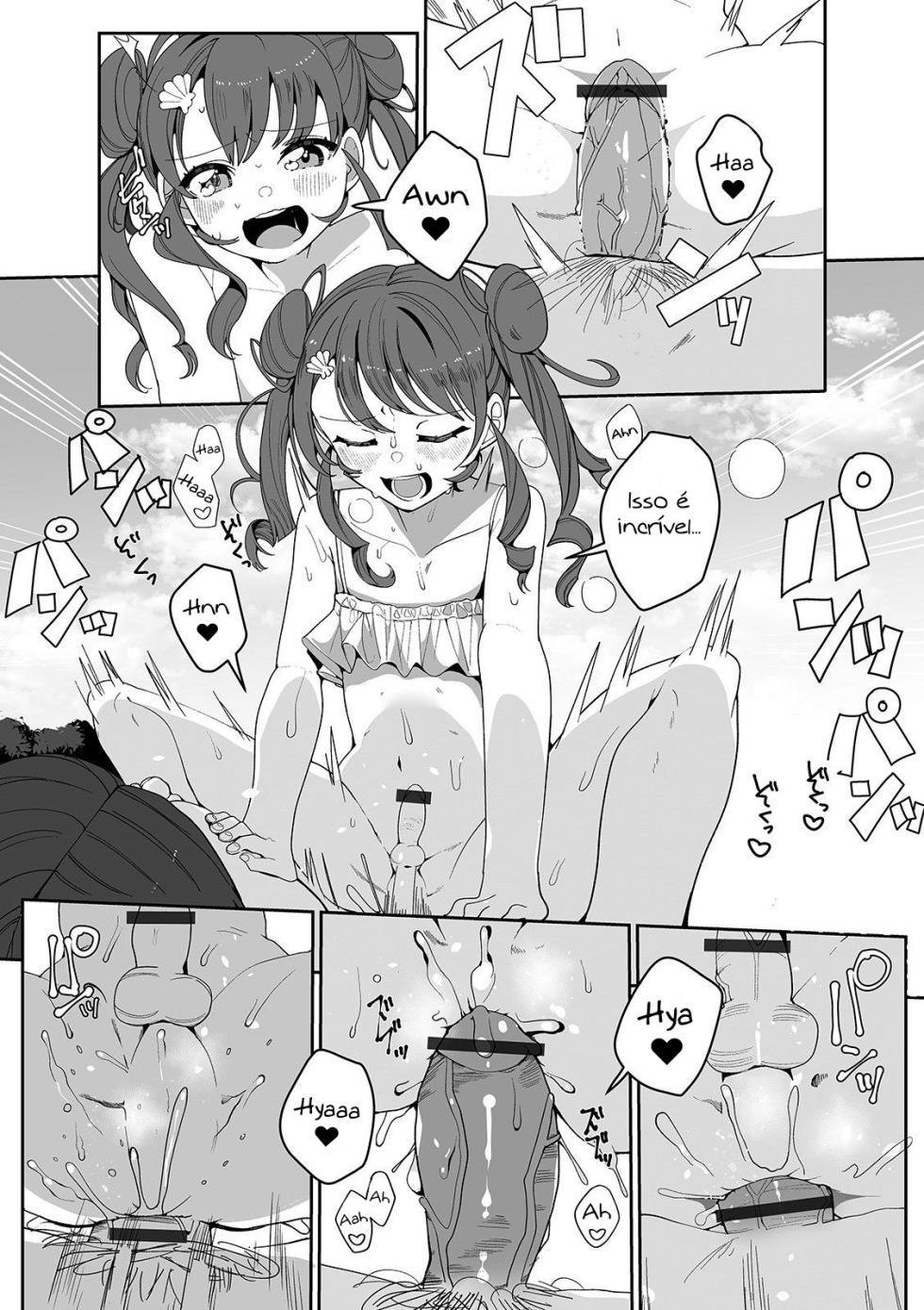 [Ouchi Kaeru] Hitonatsu no Koi ja Owaranai! (Gekkan Web Otoko no Ko-llection! S Vol. 52) [Portuguese-BR] [Yukka] [Digital] - Page 11