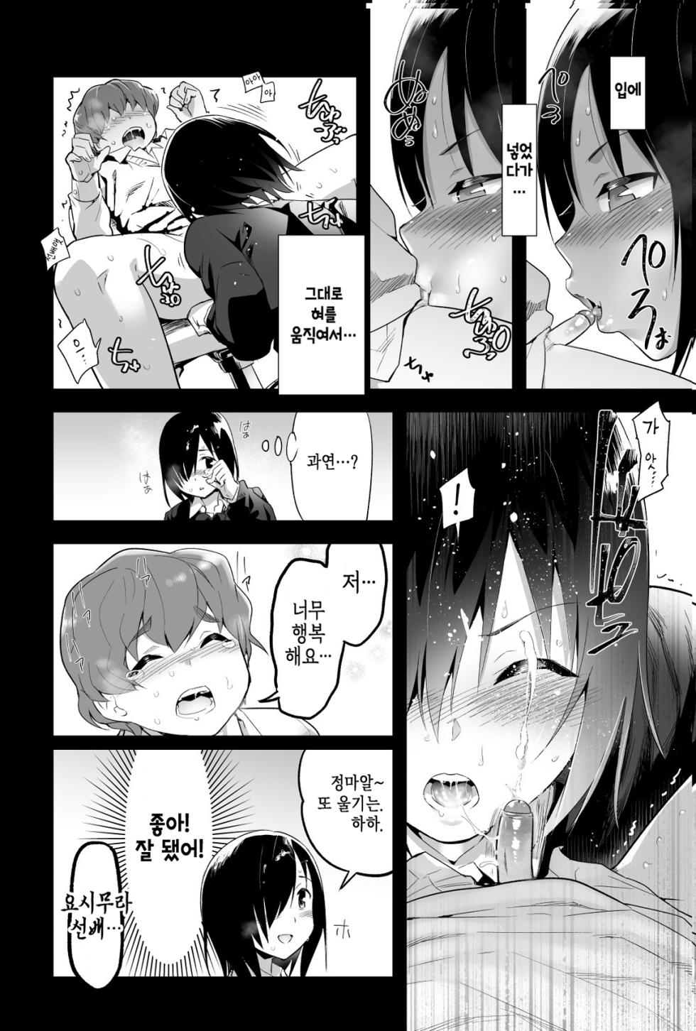 [OTOREKO (Toilet Komoru)] Yoshimura-san 0 wa ~Netorare Mae~ | 너무 쉬워 요시무라! 0화 ~네토라레 전~ [Korean] [Decencored] - Page 9