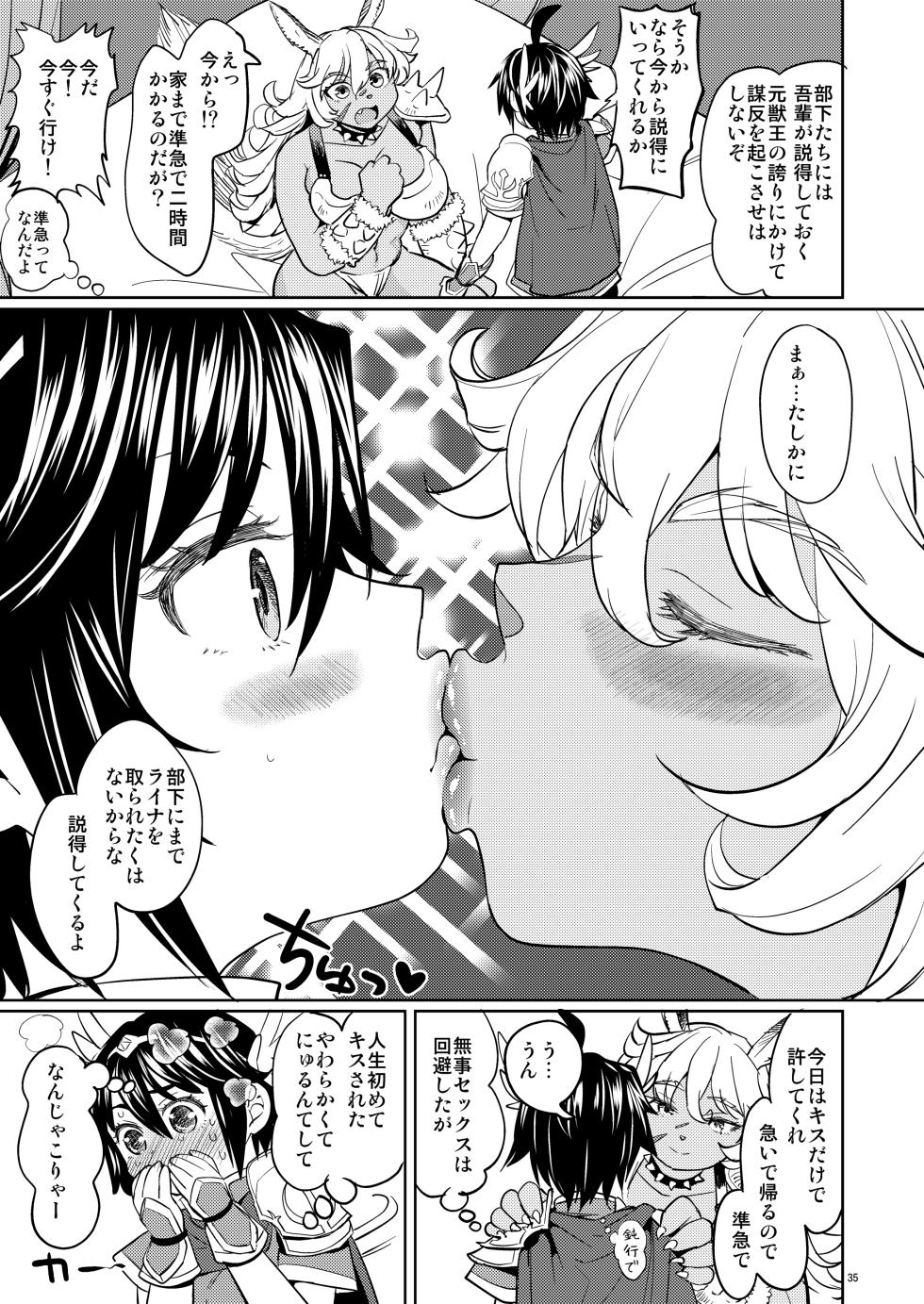 [Nedaore (Ayane)] I was reborn as a female hero with five demonic wives - Page 36