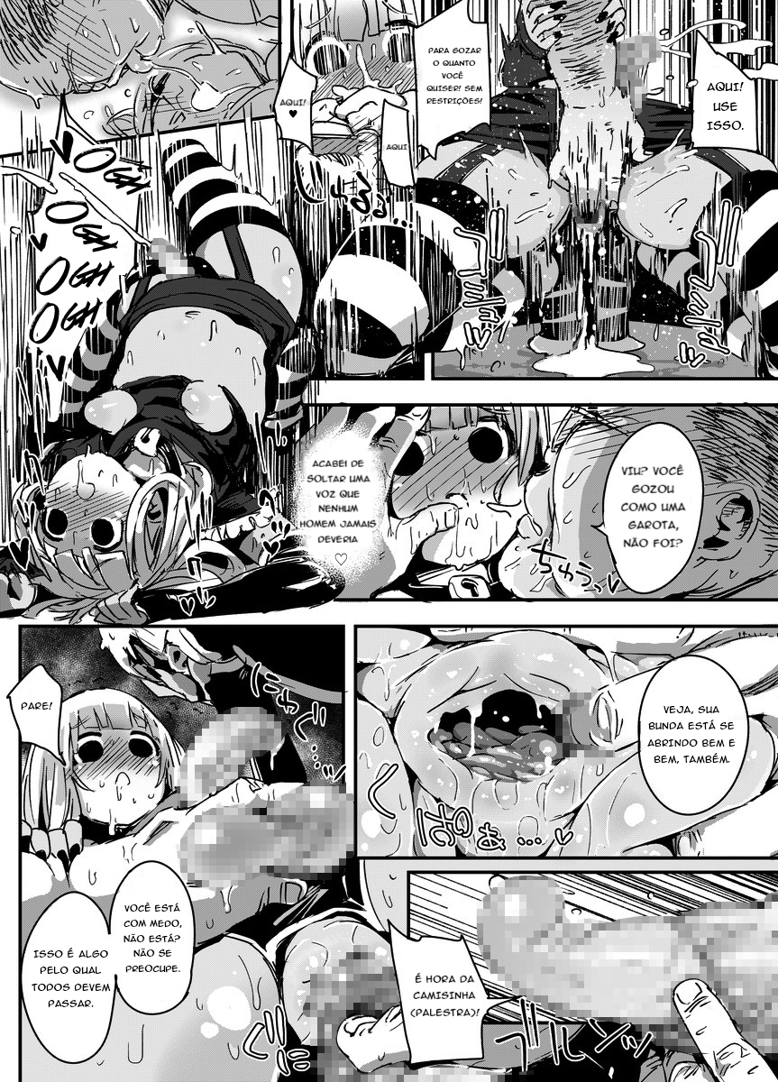 [PLATONiCA (Nyorubee)] Tensai Otokonoko to Kateikyoushi Oji-san to Saiminjutsu (Kari) [Portuguese-BR] [BLACKSUB] - Page 31