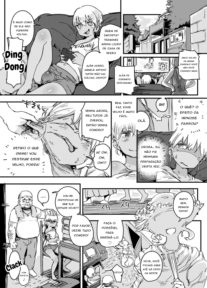 [PLATONiCA (Nyorubee)] Tensai Otokonoko to Kateikyoushi Ojisan to Saiminjutsu (Kari) [Portuguese-BR] [BLACKSUB] - Page 11