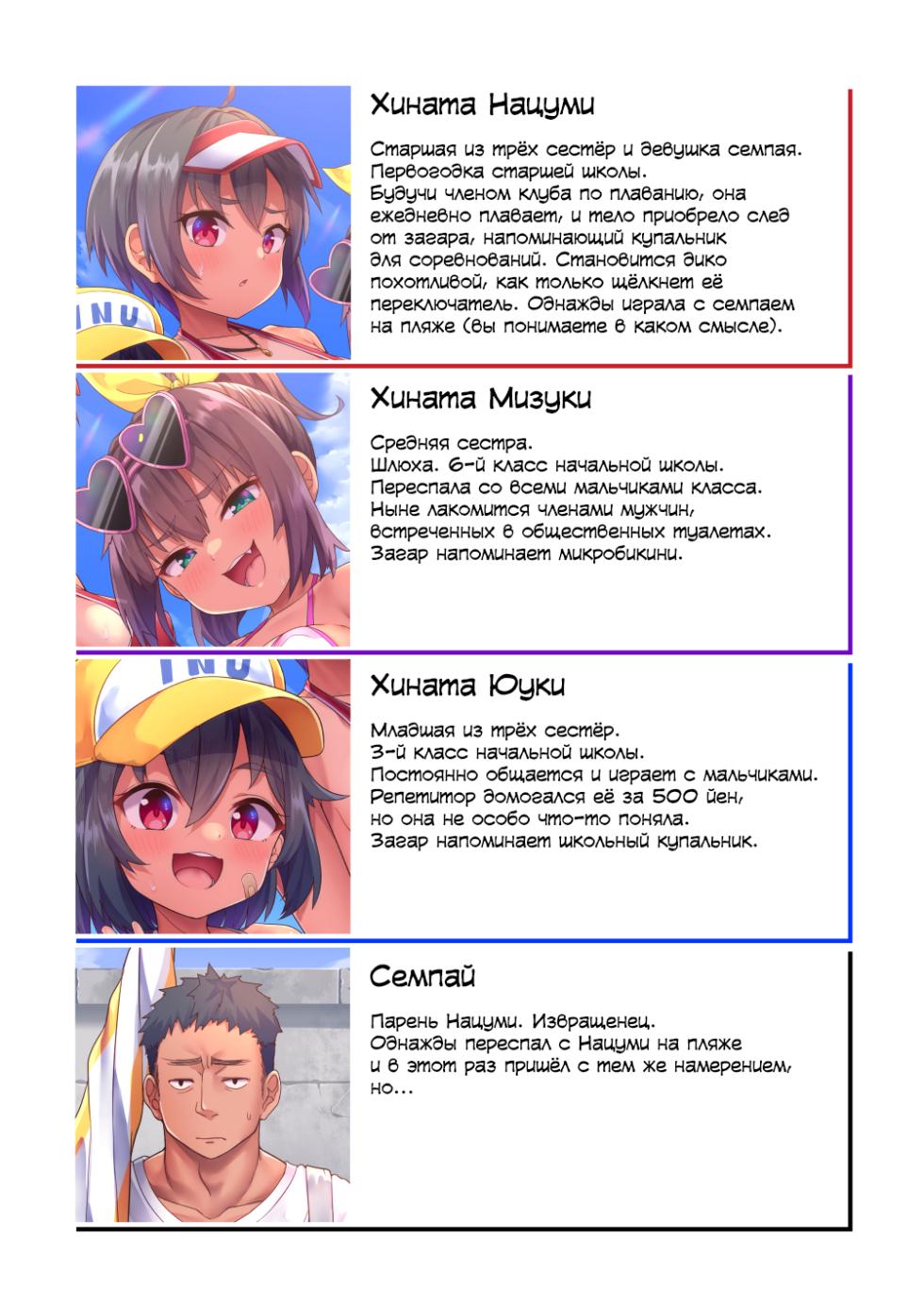 [Shiitake Nouen (Kanabun)] Beach de Asobo [Russian] [abunomaru] [Decensored] - Page 4