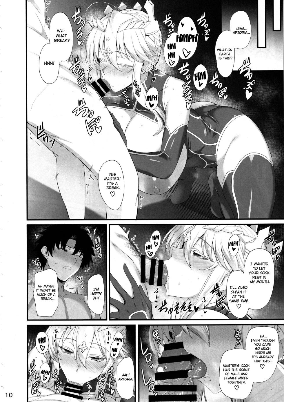(C104) [Tamagobou (Kumakiti)] Artoria to Kimochi Yoku Naru Hi (Fate/Grand Order) [English] - Page 11