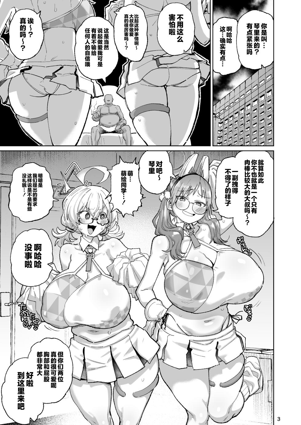 [Nikutai Gengo Club (Dekosuke)] Sukitooru Ero Megane (Blue Archive) [Chinese] [不咕鸟汉化组] [Digital] - Page 2