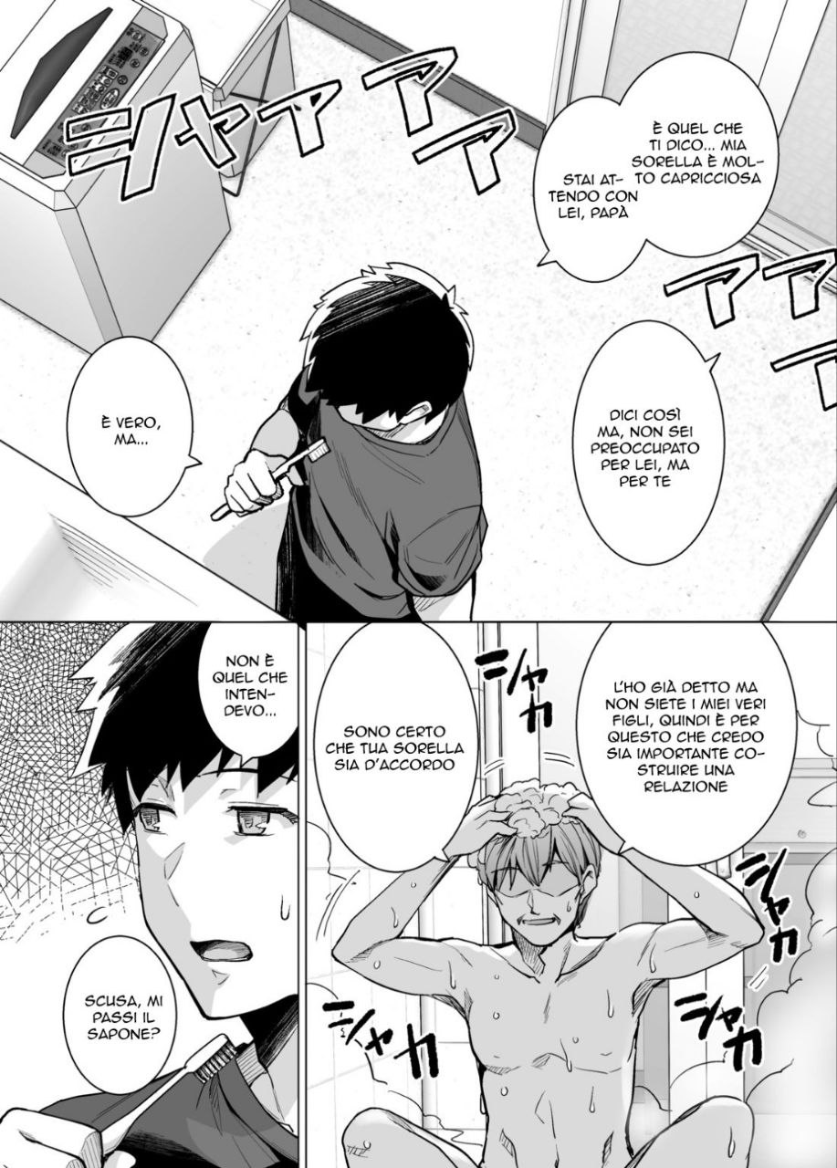 [Harukichi] Ane wa Oyaji ni Dakareteru | Mia sorella dorme con Papà [Italian] [Decensored] - Page 4