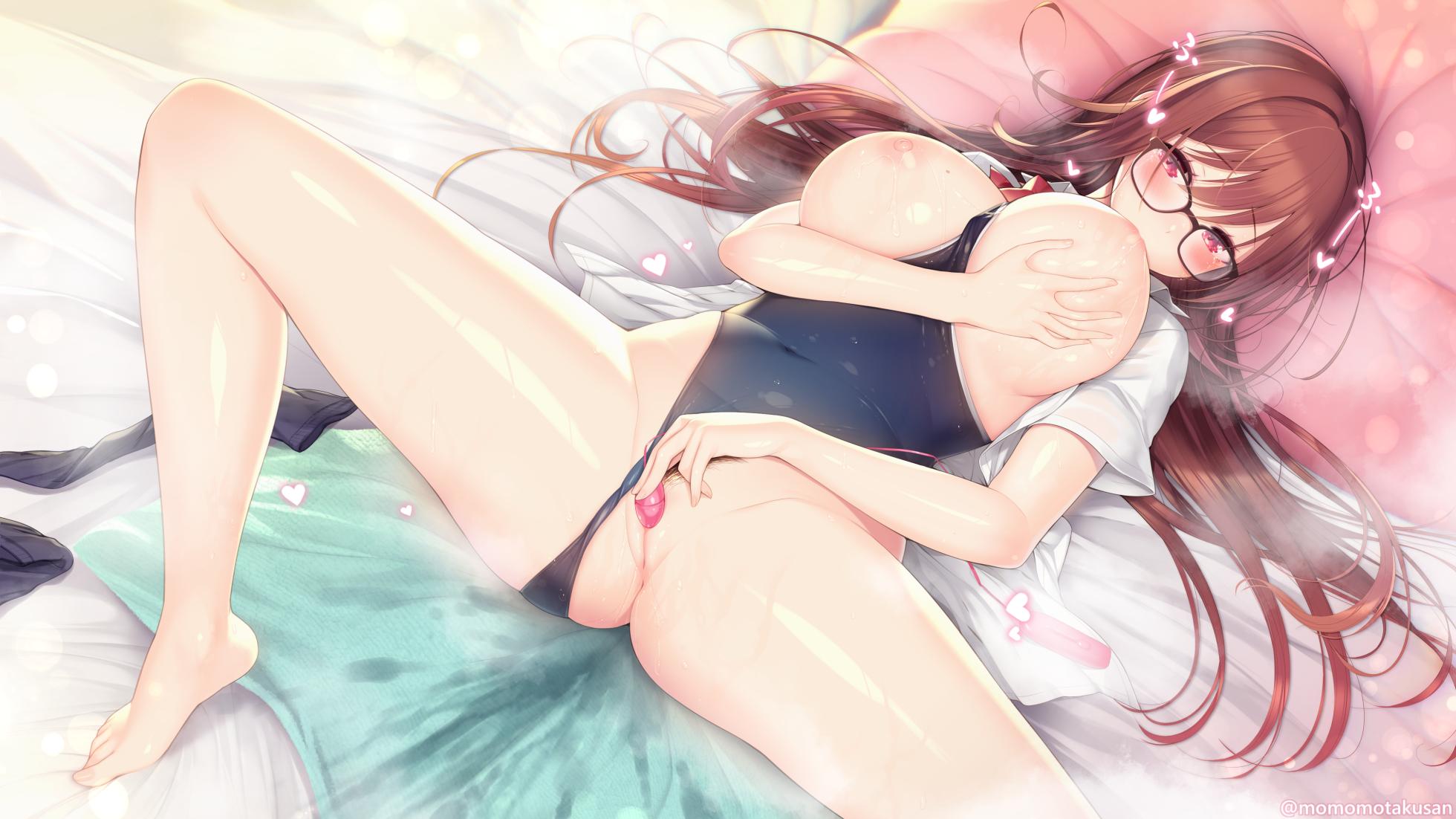 [柏餅 よもぎ / yomogi] Suck Own Nipples Masturbation - Page 30