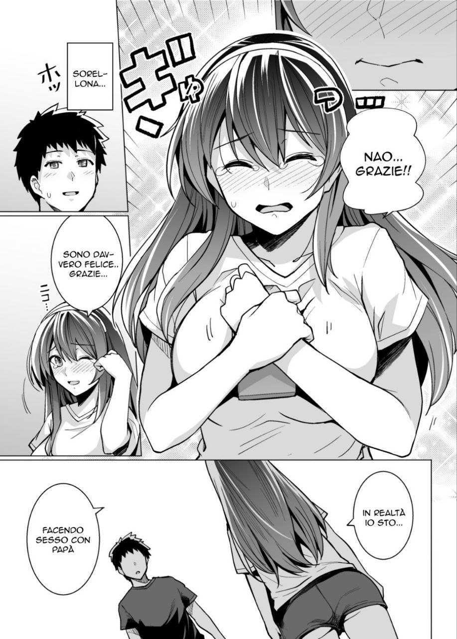 [Harukichi] Ane wa Oyaji ni Dakareteru | Mia sorella dorme con Papà [Italian] [Decensored] - Page 17