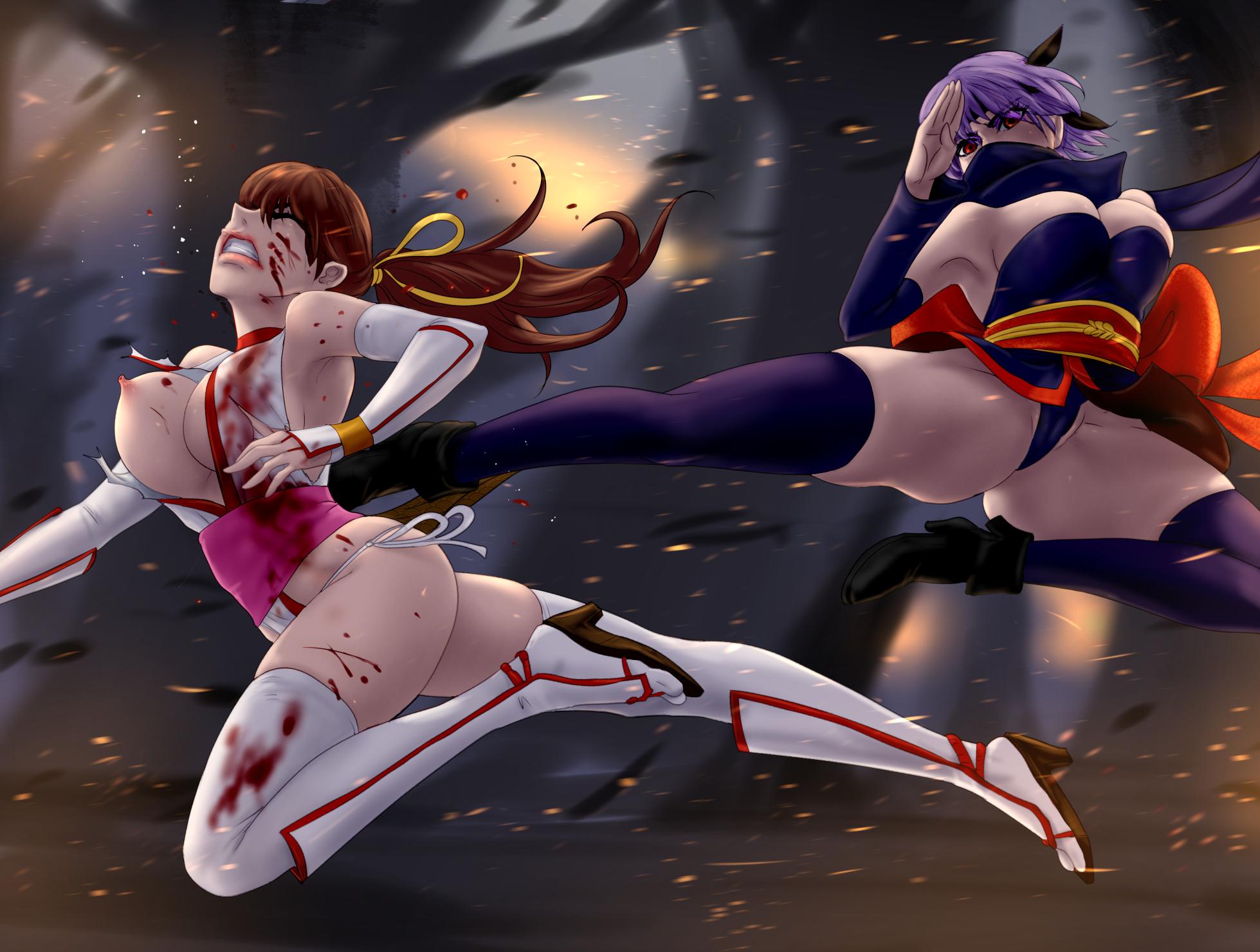 [R-18G][AyaSwan] 死或生 Dead or Alive - Page 6