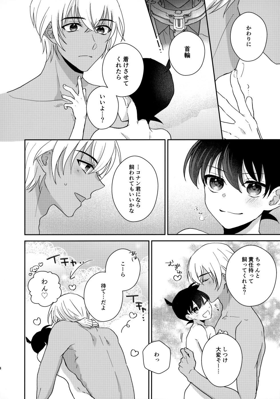 [FISHSTORY (YUM2)] Taihen Yoi Shumi o Omochi no you de (Detective Conan) - Page 7