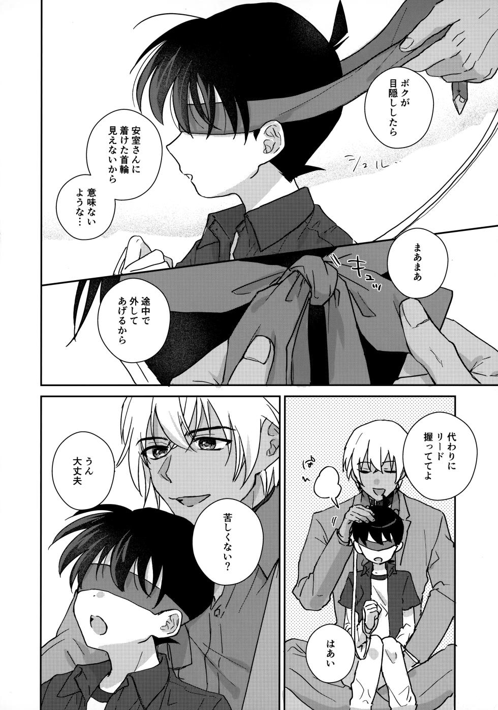 [FISHSTORY (YUM2)] Taihen Yoi Shumi o Omochi no you de (Detective Conan) - Page 11