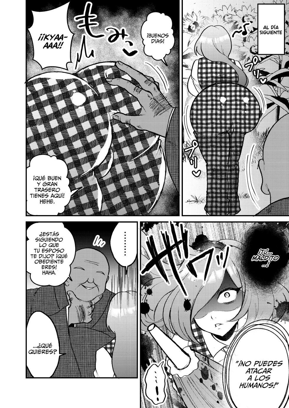 [Nijiiro Denryuu (Nijiden)] Hitozuma Kyuusaku Yuuka NTR Hon | Yuuka la Esposa de la Era Antigua - Libro NTR (Touhou Project) [Spanish] [Lo Hago por Diversión + TrufitasScan] [Digital] - Page 8