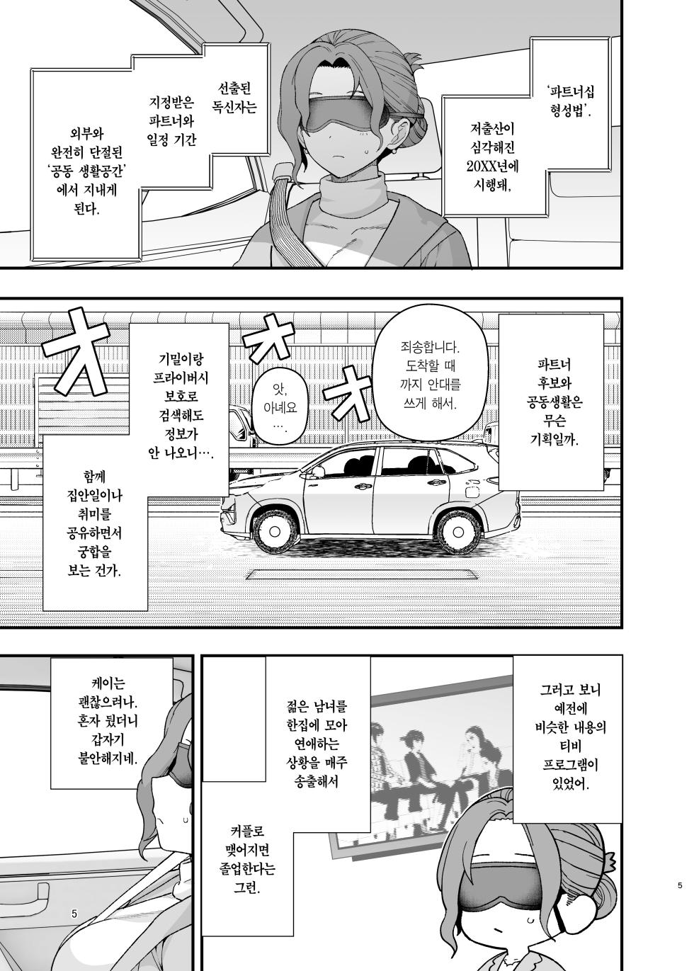 [Mochinchi (Mo)] Syoushika Taisaku Partnership ni Erabarete Shimatta Haha to Osu | 저출산 대책 파트너십으로 선정되어 버린 엄마와 수컷 [Korean] [Team Edge] [Digital] [incomplete] - Page 6