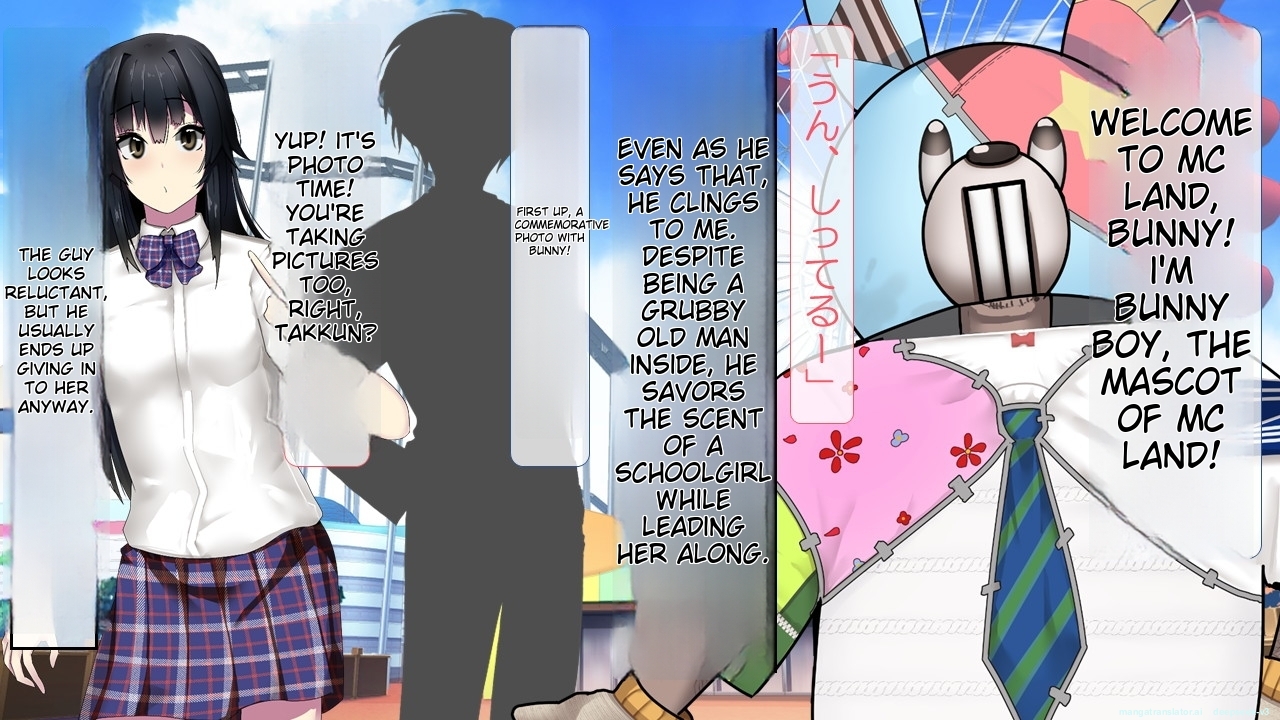 [Circle HO (Hentai Ojisan, AOKI)] MC Land Kimoi Mascot ni Ubawareta Kanojo Tsuika Epilogue [MTL ENG] - Page 20