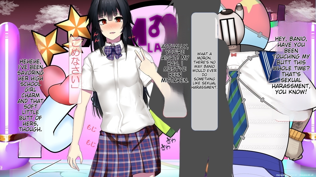 [Circle HO (Hentai Ojisan, AOKI)] MC Land Kimoi Mascot ni Ubawareta Kanojo Tsuika Epilogue [MTL ENG] - Page 25
