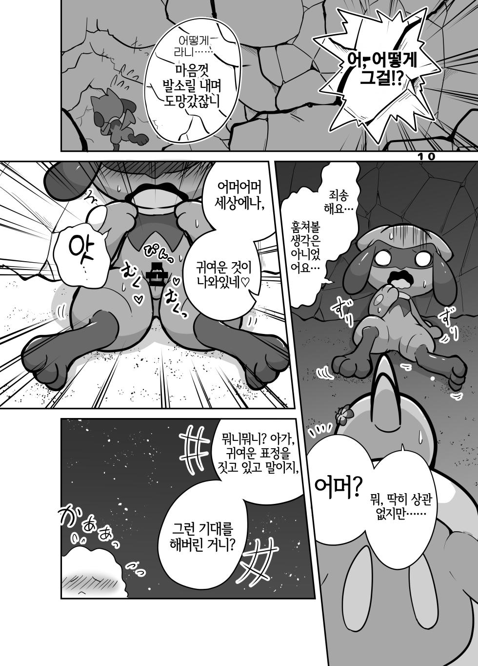 [Kajigurumi (Kajiura)] Hito Natsu no Keiken | 한여름의 추억 (Pokémon) [Korean] [Digital] [LWND] - Page 9