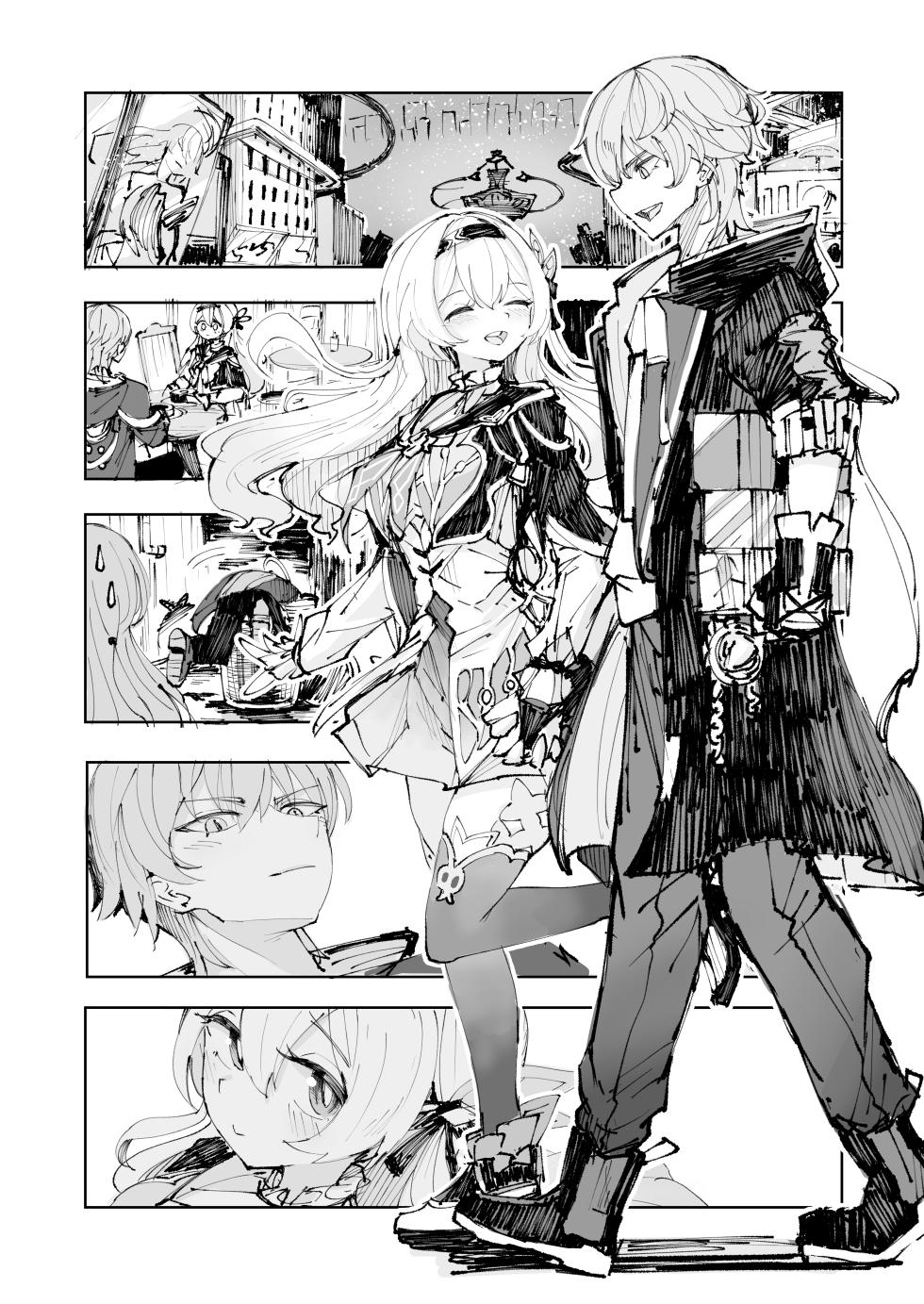 [Rosaku Koubou (Rosaku)] Unmei wa Trailblazer no Heya de (Honkai: Star Rail) [Chinese] [角都九阳个人汉化] [Digital] - Page 2