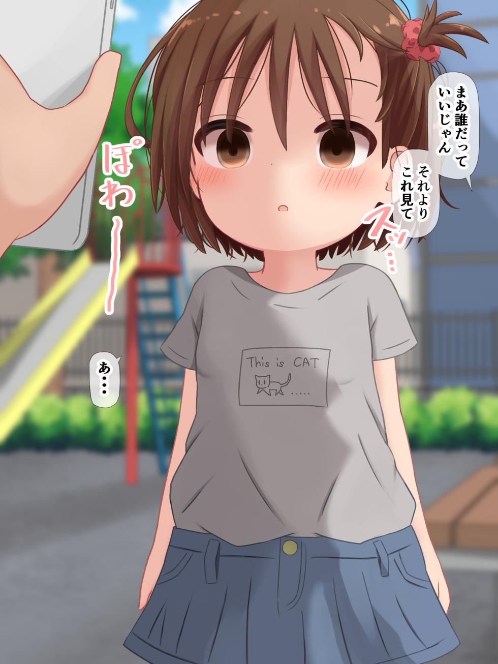 [Hanbun Kyojaku] ●● o SmaPho de ●●! - Page 2