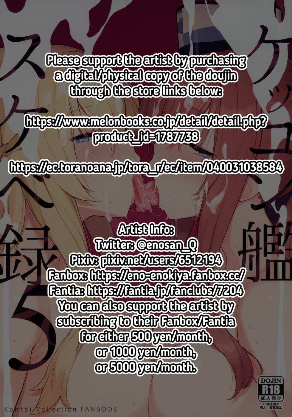 (C101) [Enokiya (eno)] Kekkon Kan Sukebe Roku 5 | Warship Marriage Lewd Records 5 (Kantai Collection -KanColle-) [English] [RedLantern] [Decensored] - Page 2