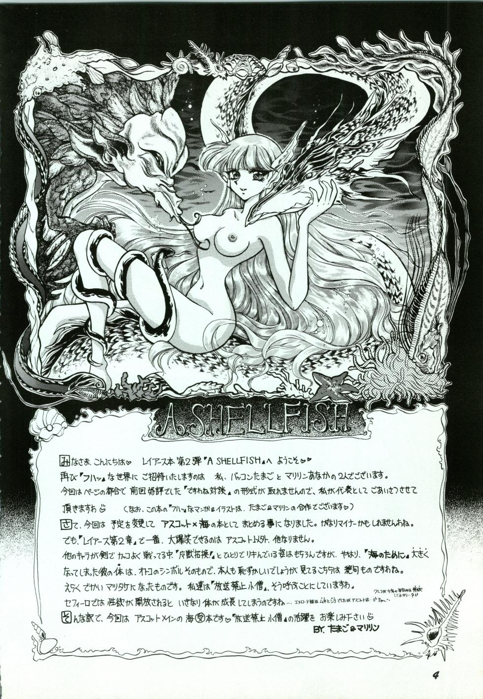 [Goutokuji Konzern (Bakkon Tamago, Maririn Anaka)] A SHELLFISH (Magic Knight Rayearth) - Page 4