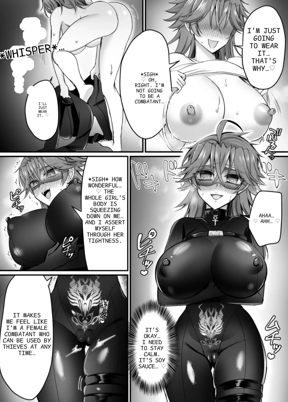 [Amaia Okashi Seisakusho (Moegi Oji-san)] Saber Red ~Seigi no Zako Onna Sentouin Hero~ | Saber Red: The Heroic Female Combatant of Justice [English] - Page 7
