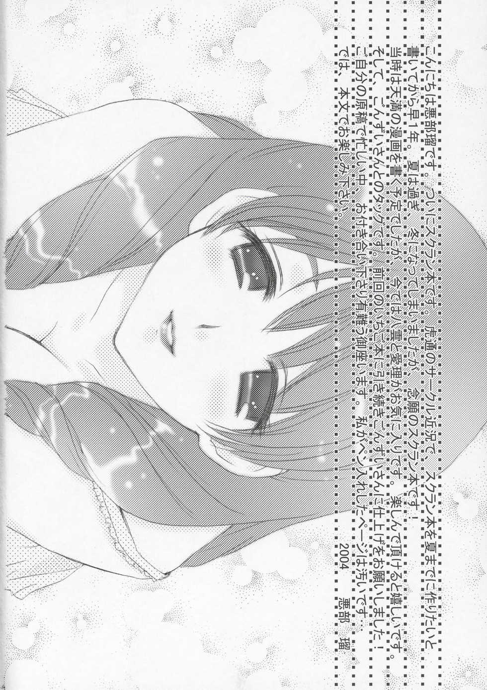 (C67) [Aberyu (Abe Ryuu)] Yakumo Eri Inzetsu Jigoku (School Rumble) - Page 5