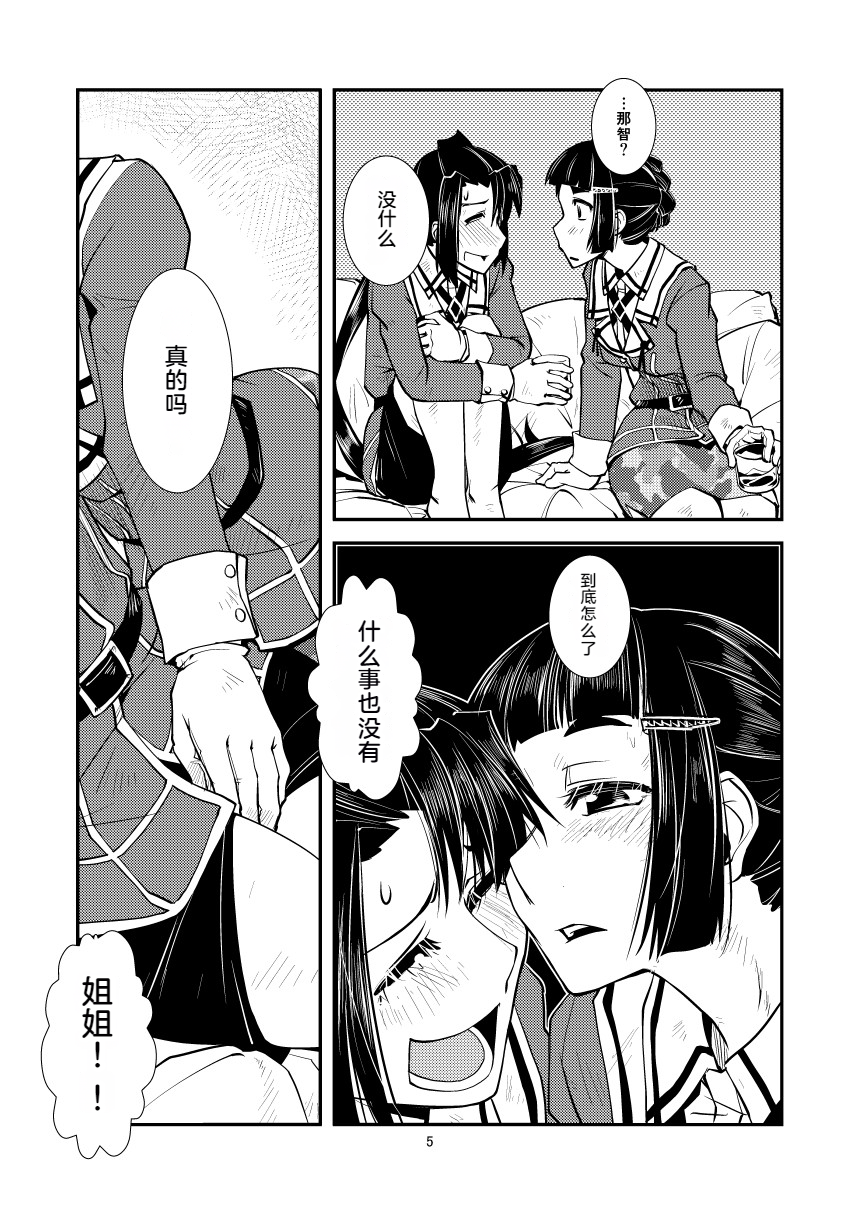[Kamotama Shuzou (Kamotama)] Myoukou-san chi no Akarui Kazoku Keikaku (Kantai Collection -KanColle-) [Chinese] [Digital] - Page 7