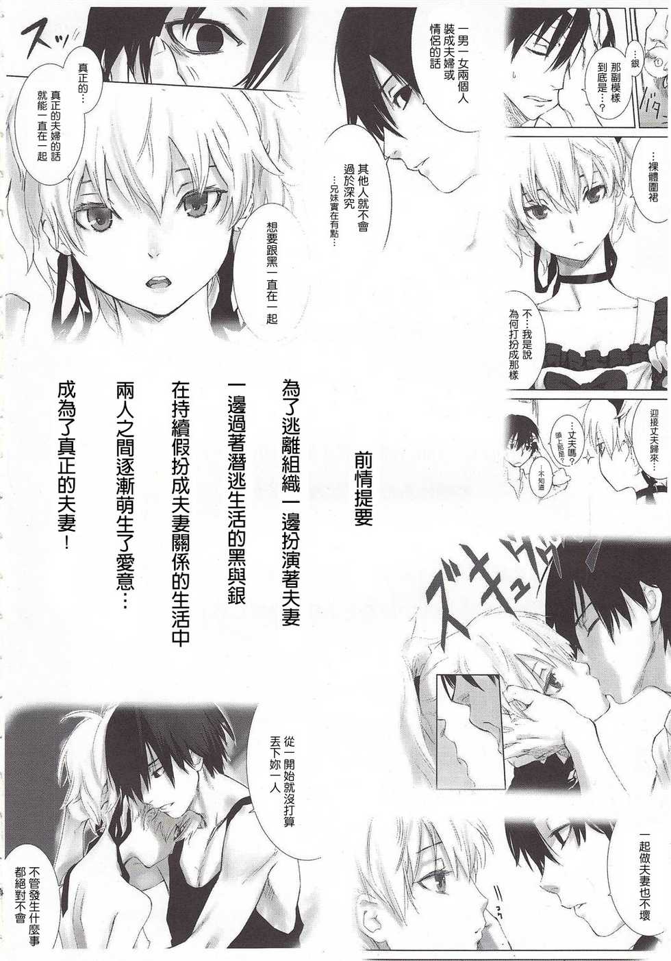 (SC47) [Ajisaidenden (Kawakami Rokkaku, Takanashi Rei)] CANON -LEARN AND SING- (DARKER THAN BLACK) [Chinese] [Genesis漢化] - Page 3