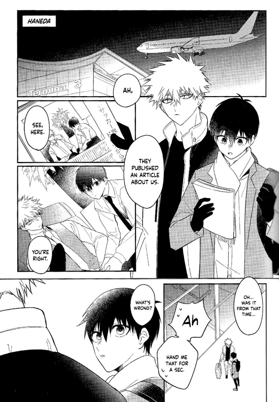 (Lemon Tea ni Kintsuba o. DR2023) [Mameya (Mimi)] Never say, Give up! (Blue Lock) [English] {Strike-a-hole Scans} - Page 3
