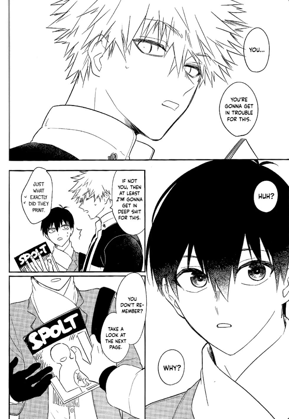 (Lemon Tea ni Kintsuba o. DR2023) [Mameya (Mimi)] Never say, Give up! (Blue Lock) [English] {Strike-a-hole Scans} - Page 4