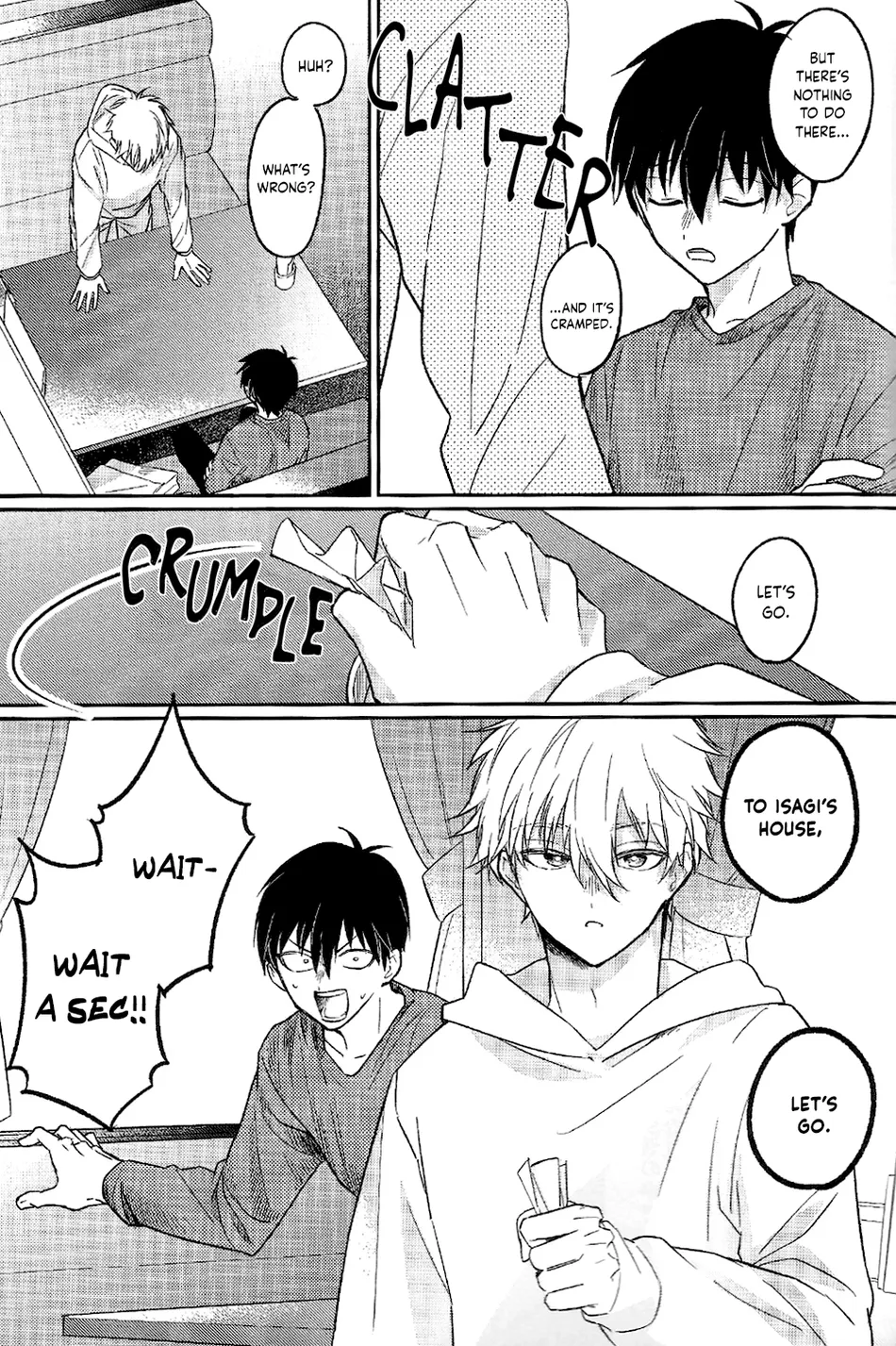 (Seishun Egoism ~Natsuyasumi~) [Mameya (Mimi)] Lucky Break (Blue Lock) [English] {Strike-a-hole Scans} - Page 6